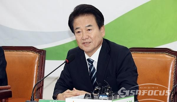 [시사포커스 / 오훈 기자] 정동영 민주평화당 신임 대표가 발언하고 있다.