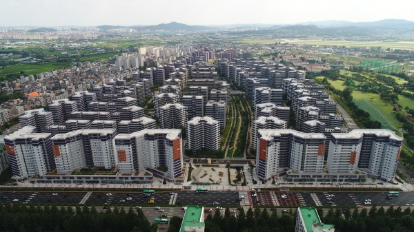 국내 최초 민간주도형 도시개발 프로젝트 '수원 아이파크 시티' ⓒHDC현대산업개발