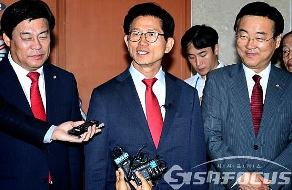 원외 출신인 김문수 전 경기지사도 차기 당 대표에 도전하려는 움직임을 보이고 있어 많은 이들의 관심이 집중되고 있다. ⓒ시사포커스DB