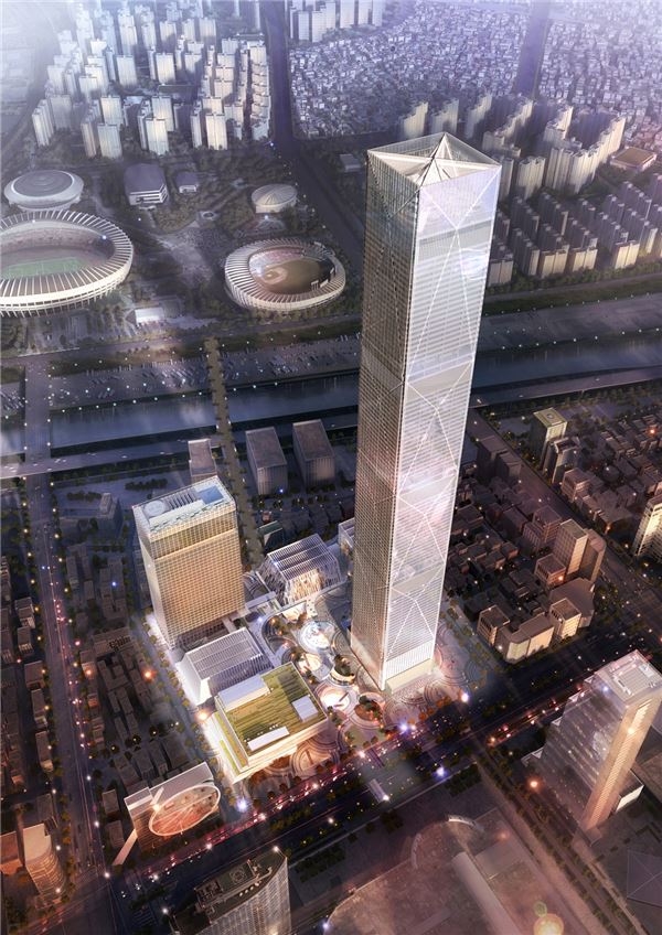 현대차그룹 105층 신사옥 글로벌비즈니스센터(GBC)ⓒ현대건설
