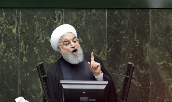 5일 이란의 로하니 대통령이 미국의 이란 제재에 강하게 비난했다. 사진ⓒ뉴시스