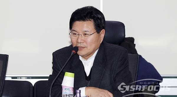 홍문종 자유한국당 의원이 발언하고 있다. ⓒ시사포커스DB