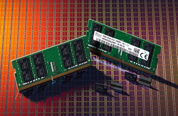 SK하이닉스가 개발한 2세대 10나노급(1y) DDR4 D램ⓒSK하이닉스