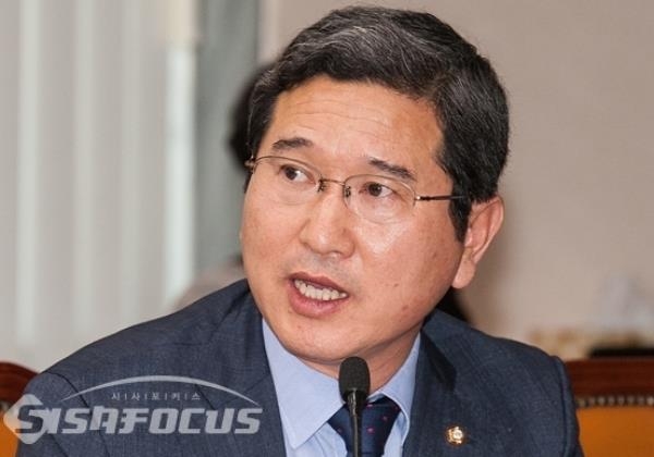 김학용 자유한국당 의원이 발언하고 있다. ⓒ시사포커스DB