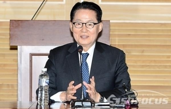 박지원 민주평화당 의원이 발언하고 있는 모습. ⓒ시사포커스DB