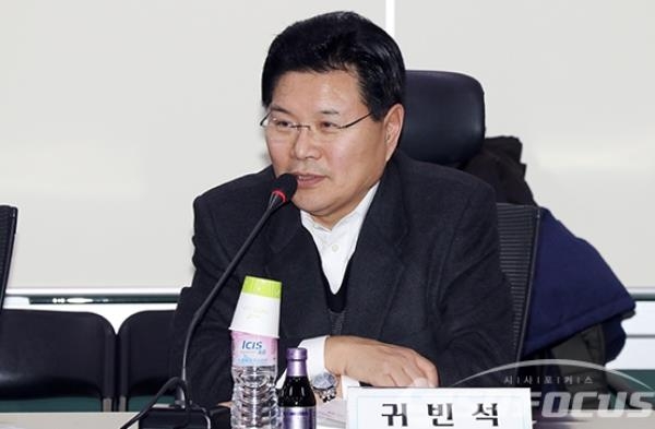 홍문종 자유한국당 의원이 발언하고 있다. ⓒ시사포커스DB