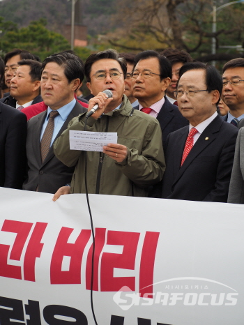 자유한국당 김태흠 의원.(사진 / 임희경 기자)