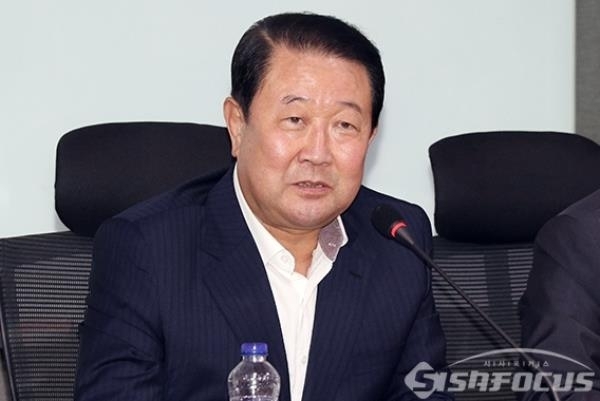 박주선 바른미래당 의원이 발언하고 있다. 사진 / 오훈 기자