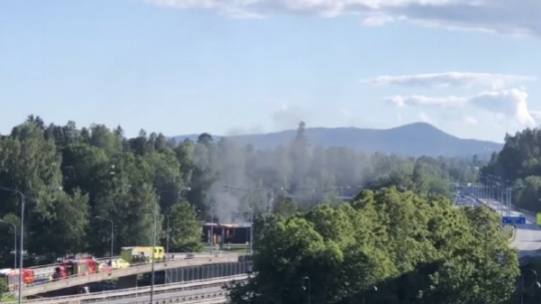 노르웨이 수도 오슬로의 교외에 있는 수소충전소에서 폭발사고가 발생했다. ⓒ 노르웨이 외신