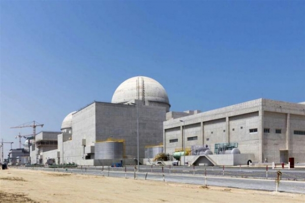 2021년 초 가동을 앞둔 UAE 바라카 원전 모습 ⓒ 뉴시스