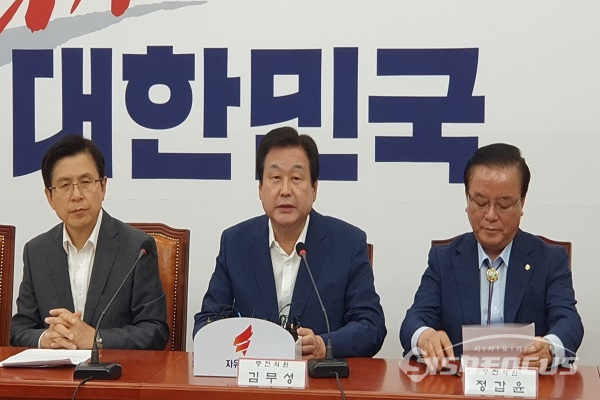 김무성 의원이 발언하고 있다. 사진 / 박상민 기자