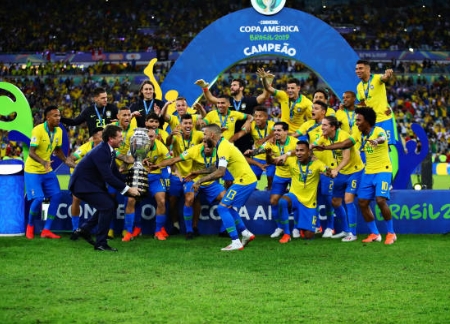 브라질, 2019 코파아메리카 통산 9번째 우승/ 사진: ⓒ게티 이미지