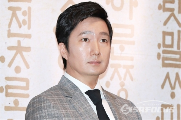 배우 박해일이 영화 '나랏말싸미' 기자간담회에 참석했다. [사진 / 오훈 기자]
