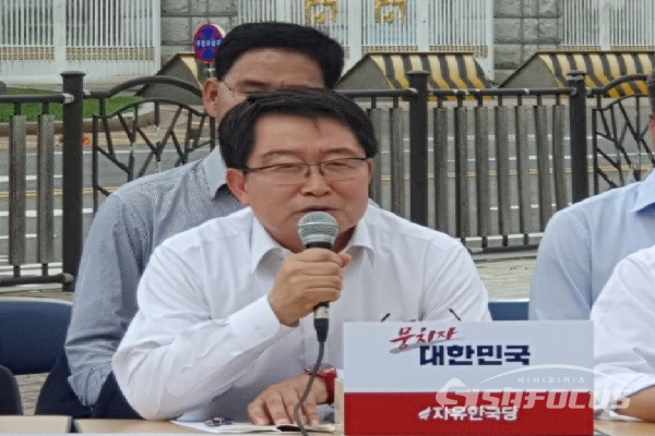 백승주 의원이 발언하고 있다. 사진 / 박상민 기자