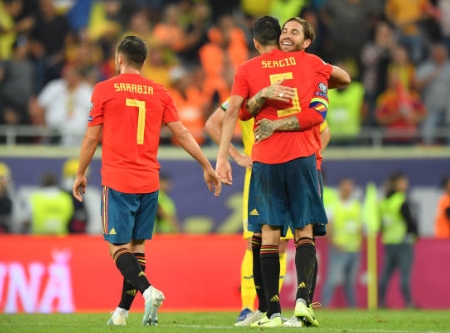 스페인, 루마니아 2-1로 누르고 유로 2020 5전 전승/ 사진: ⓒ게티 이미지