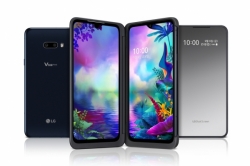 LG V50S 씽큐와 LG 듀얼 스크린. ⓒLG전자