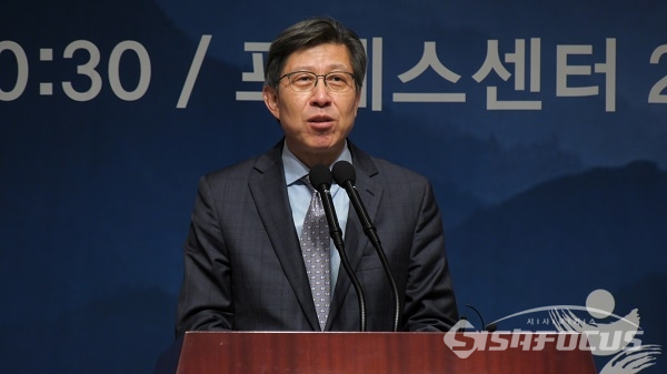 통합추진위 위원장을 맡게 된 박형준. 사진 / 박상민 기자