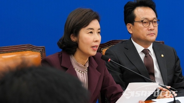 박경미 의원이 발언하고 있다. 사진 / 이민준 기자