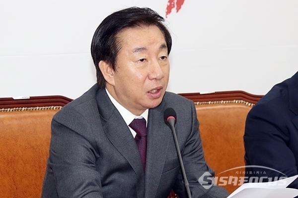 김성태 자유한국당 의원이 발언하고 있다. ⓒ포토포커스DB