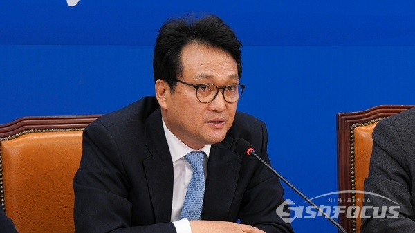 발언하는 안민석 의원. 사진 / 이민준 기자