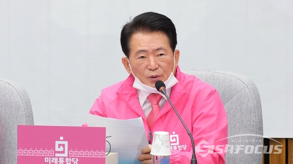 김한표 의원이 발언하고 있다. 사진 / 박상민 기자