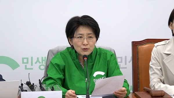 박주현 공동대표가 발언하고 있다. 사진 / 김병철 기자