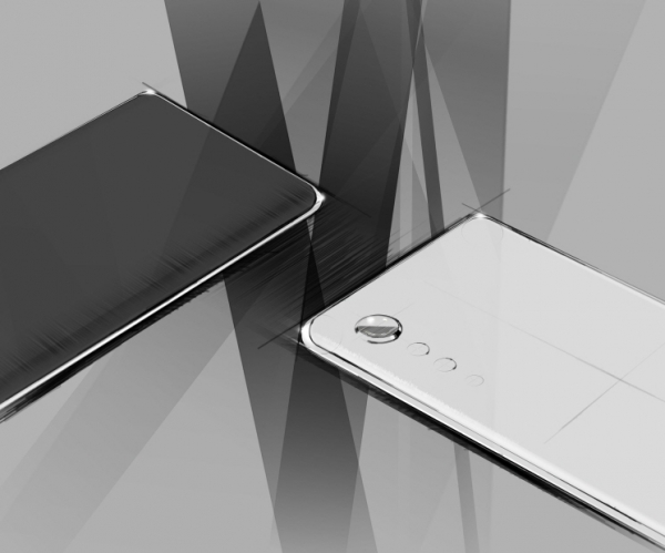 LG전자가 출시 예정인 스마트폰의 디자인 랜더링을 공개했다. ⓒLG전자