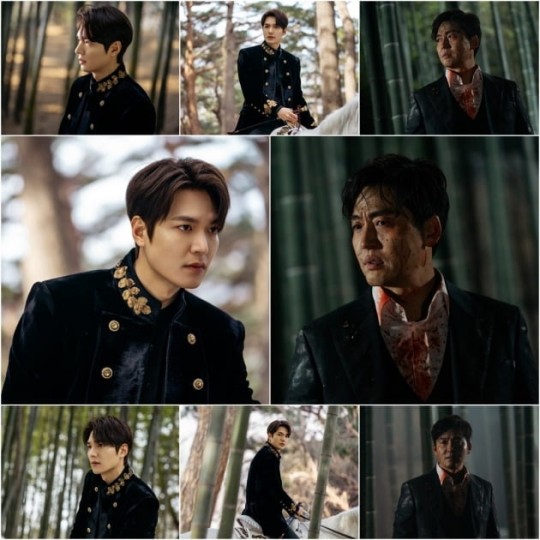 '더 킹-영원의 군주' 속 이민호, 이정진 모습 / ⓒ화앤담픽쳐스, SBS