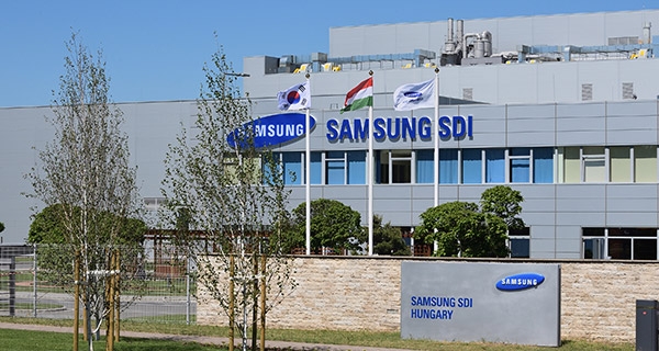 삼성SDI가 17년 준공한 헝가리 공장. ⓒ삼성SDI