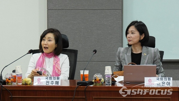 전주혜-허은아 의원. 사진 / 박상민 기자