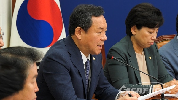 이형석 최고위원이 발언하고 있다. 사진 / 박상민 기자