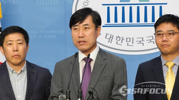 하태경 의원이 발언하고 있다. 사진/박상민 기자