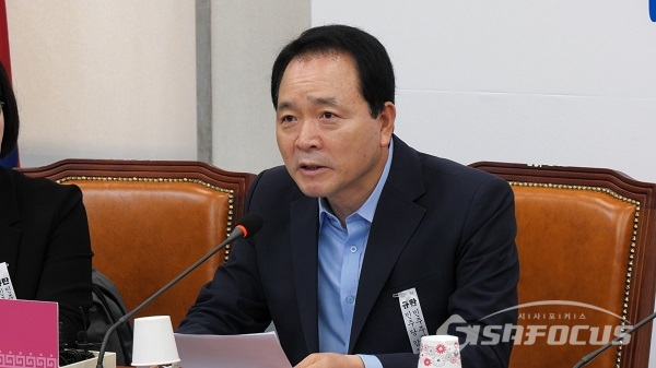 발언하는 성일종 의원. 사진 / 박상민 기자