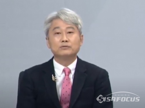 추장관 구하기 프로젝트가 있다고 주장한 김근식 경남대 교수.ⓒ시사포커스DB
