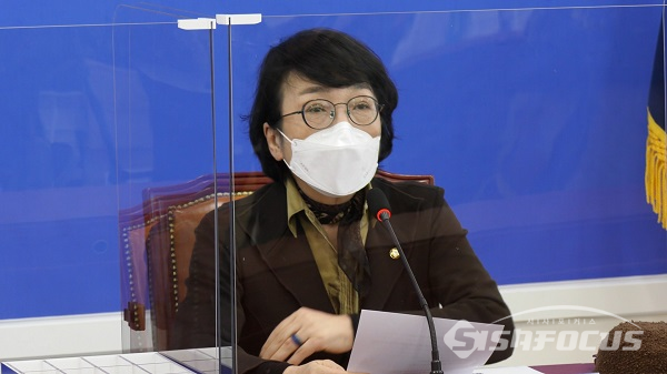 김진애 원내대표가 발언하고 있다. 사진 / 권민구 기자