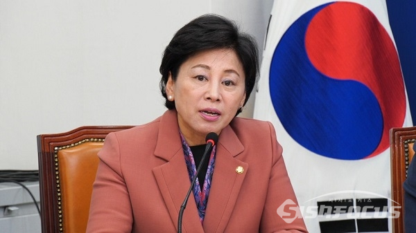 남인순 더불어민주당 의원이 박원순 전 서울시장 성추행 혐의 피소 사실에 대한 전달 의혹에 대해 