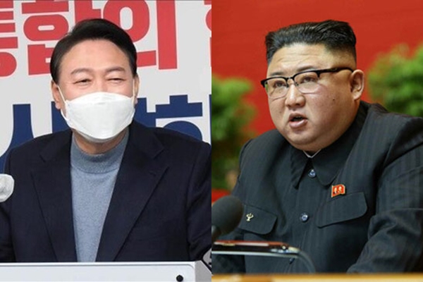 윤석열 대통령(좌)과 김정은 북한 국무위원장(우). 사진 / 시사포커스DB, ⓒ뉴시스