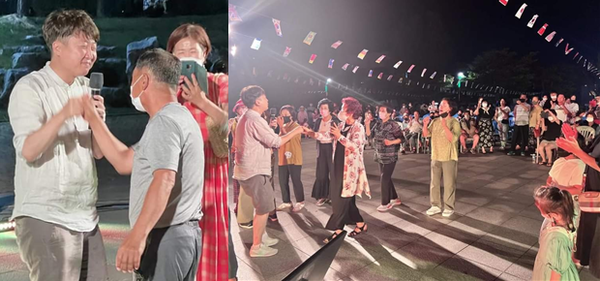 이준석 국민의힘 대표가 진도에서 열린 '버스킹 행사'에서 가수 박상철씨의 노래인 '무조건'을 불러 눈길을 끌었다. 사진 / ⓒ이준석 대표 페이스북 제공