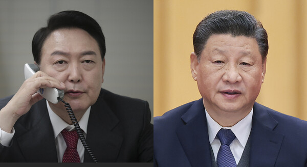 윤석열 대통령과 시진핑 중국 국가주석. (사진 / 뉴시스)