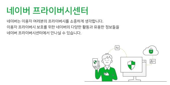 네이버 프라이버시센터. ⓒ네이버