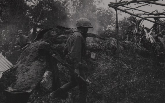 베트남 전쟁 중이었던 1968년 2월12일 일어난 '퐁니·퐁넛 민간인 학살사건' 직후 미군이 촬영한 퐁니·퐁넛 마을 모습. (사진 / 응우옌티탄씨 소송대리인단 제공)