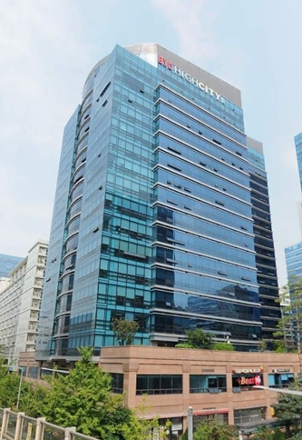 컴투스가 입주해있는 서울 금천구 가산디지털1로 BYC하이시티 건물. ⓒ시사포커스DB