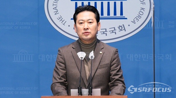 국민의힘 장동혁 원내대변인. 사진 / 김기범 기자