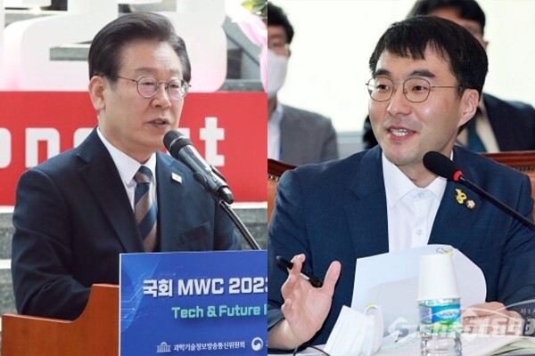 이재명 더불어민주당 대표(좌), 김남국 국회의원(우). 사진 / 시사포커스DB