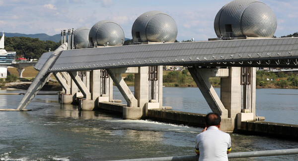 경기 여주시 금사면 이포보 모습 / ⓒ뉴시스DB