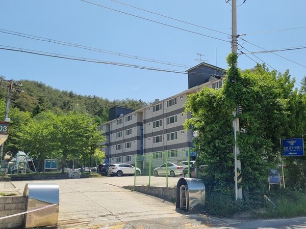 공군 제8789부대 관사 전경.사진 / 봉화군