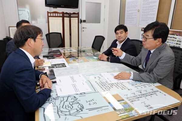 김성 군수 중앙부처 방문. 사진/장흥군청 제공