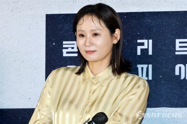 21일 배우 김선영이 제작보고회에 참석했다.(1) [사진 / 오훈 기자]