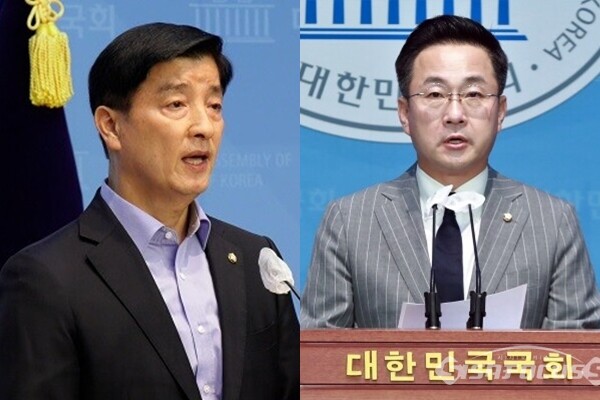 (좌측부터) 더불어민주당 이해식, 박성준 의원. 사진 / 시사포커스DB
