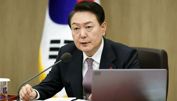 국무회의를 주재하고 있는 윤석열 대통령 / ⓒ대통령실